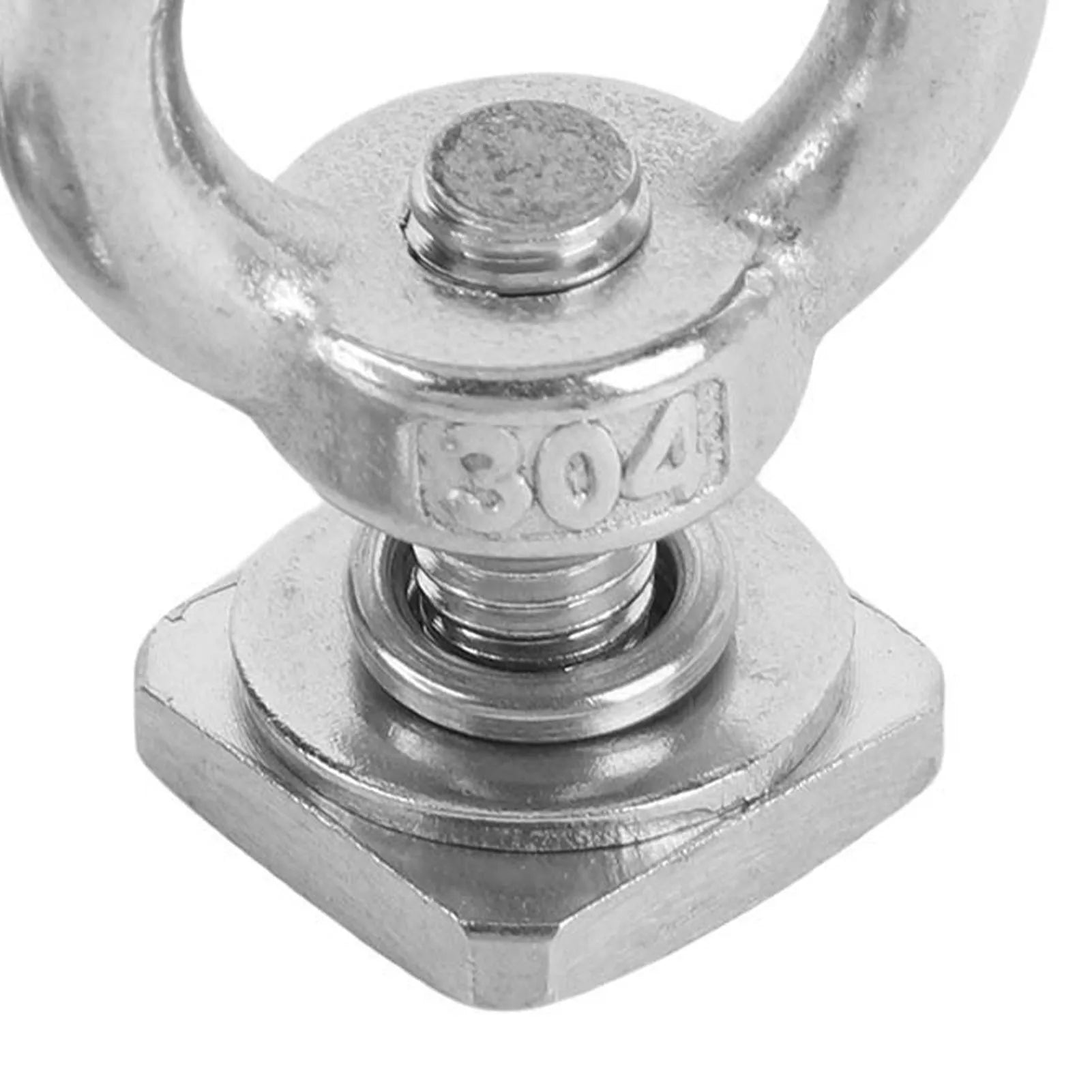T Bolt Eye Nut Kit Stable Support Stainless Steel Anti Crack T Track Mount Tie Down  High Hardness for Holding Cargo Net