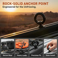 T Bolt Eye Nut Kit Stable Support Stainless Steel T Track Mount Tie Down High Hardness For Holding Tie Down Straps