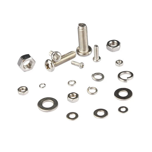 Nut and Bolt Set – 320 Pieces, Featuring Durable M2, M2.5, M3, M4, M5 Metric Specifications, Suitable for DIY Projects and Gener